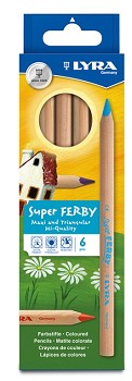Lyra Superferby, dik kleurpotlood, lang, doosje 6
